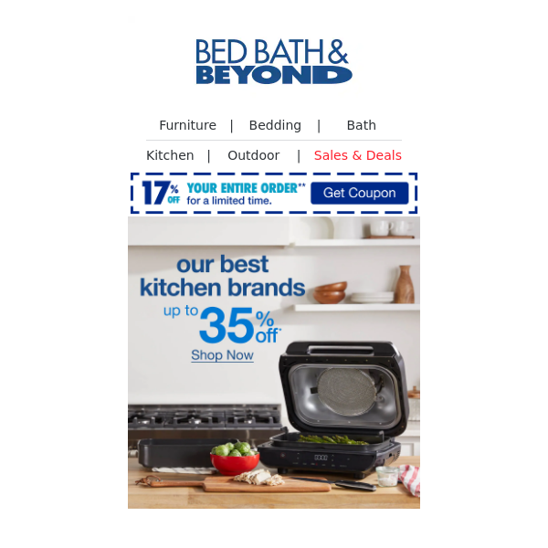 Save Big On the Best Brands in the Kitchen 🔥