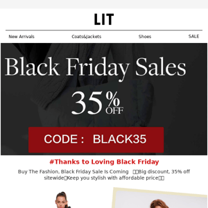 Black Friday Sale Is Here!