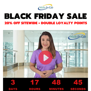 🔴 Black Friday HUGE Lab Test Sale