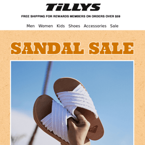 Sandal Sale 💥 up to 40% Off