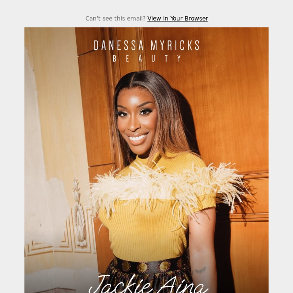 Cheers to Jackie Aina 🥂