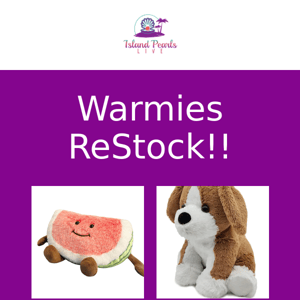 Warmies ReStock!!