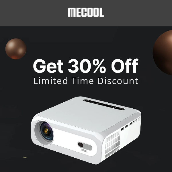 ❤ FLASH SALE 5 DAYS ONLY — MECOOL KP1 Home Smart Projector !