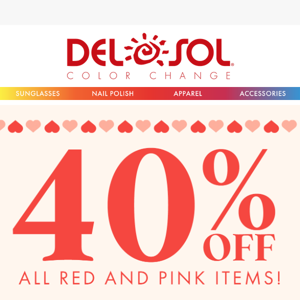 Don't miss out on 40% Off!