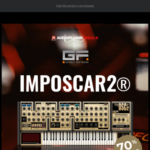 🕝 Final Call: 70% Off impOSCar2 by GForce Software!