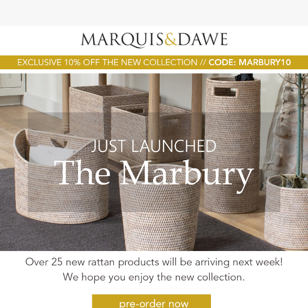 New Marbury Rattan Collection