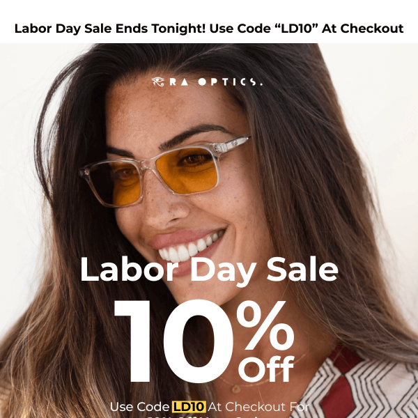 The Labor Day Sale is ending!