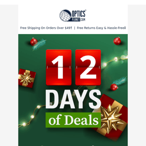 12 Days of Deals Starts Today!