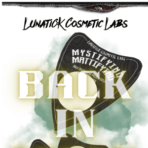 BACK IN STOCK! LunatiCKs High Definition Micro-finish Pressed Planchette� Powder!