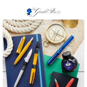 Set sail with a new fountain pen!