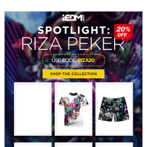 20% OFF On Riza Peker Collection Ends At Midnight ⏳💰