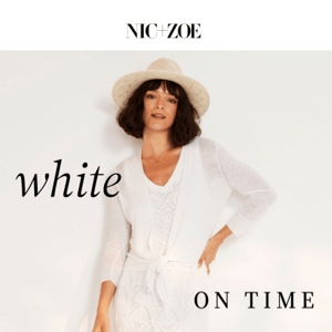 High summer = head-to-toe white