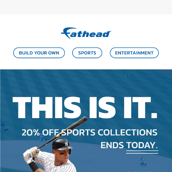 Don’t Miss 20% OFF Sports!