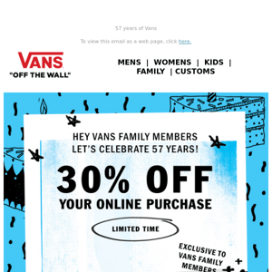 Ending Now! $20 Off Shoes is Almost Over - Vans