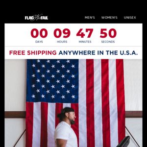 [LAST CALL] 🇺🇸 Free Shipping ANYWHERE in the U.S.A.