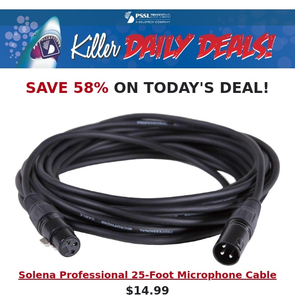 Monday's Killer Daily Deal!