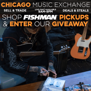 Enter to Win a Set of Fishman Fluence Signture Series Tim Henson Pickups, and Grab the Fishman Pickups for you Today at CME!