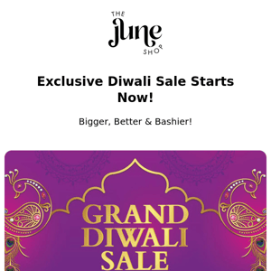 Special Diwali Sale! Exclusive New Products Launched!