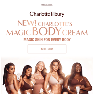 NEW! + EXCLUSIVE: MAGIC BODY CREAM! 🤍