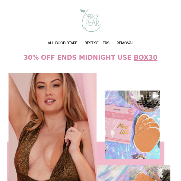Hurry! 30% Off Ends Tonight💸