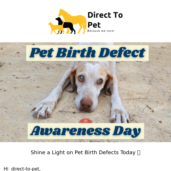 Caring for Our Special Pets: Birth Defect Awareness