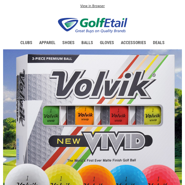 Only $19‼️ Volvik New Vivid Golf Balls • White & High Vis Colors