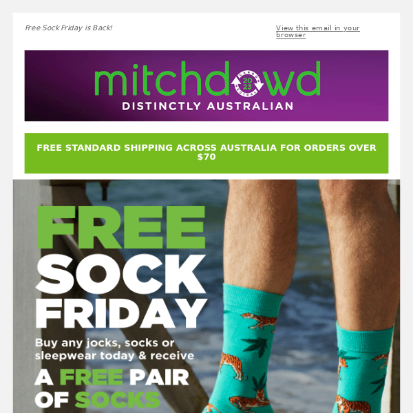 Free Sock Friday Is Back 😍