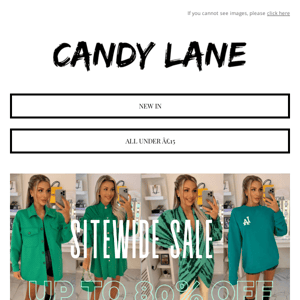 Up To 80% Off Sitewide - Happy Friday!