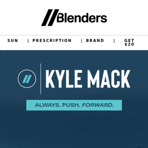 Blenders Athlete, Kyle Mack, Keeps Pushing Forward //