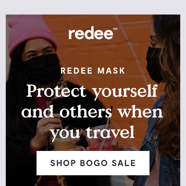 Last Call: Redee Mask BOGO Sale ⌛