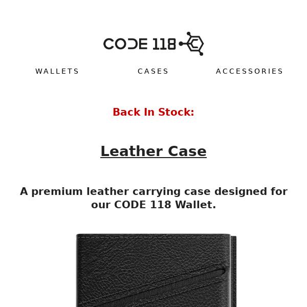 LEATHER CASE – CODE 118