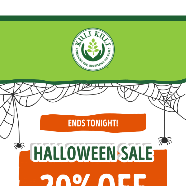 🦇 Halloween sale ends today!