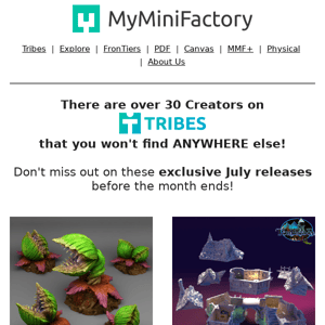 Terrain & Minis to 3D print this weekend!