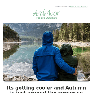 Autumn Coming - Get the best outdoor gear for the changing seasons