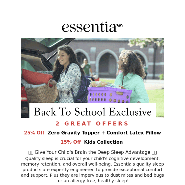 It's Time to Prepare to Ace the New School Year 🎓 Back to School Sale