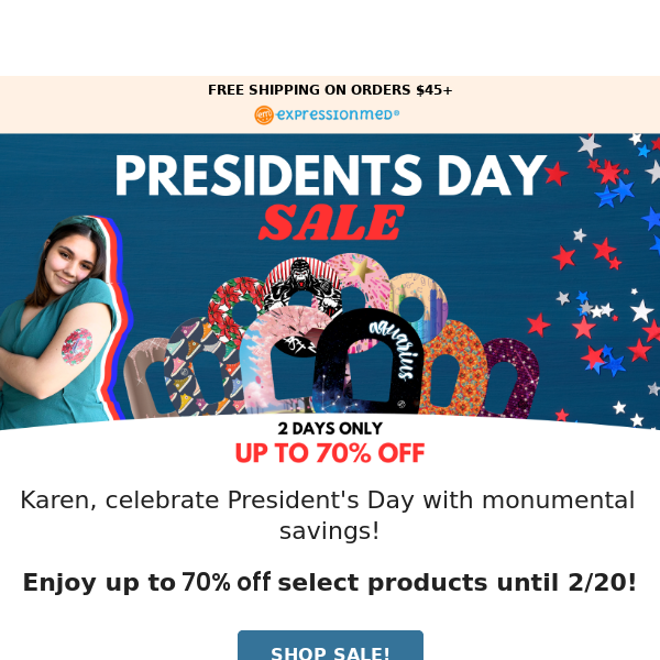 Presidential Discounts 🇺🇸