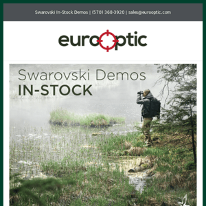 IN STOCK: Swarovski Demos!