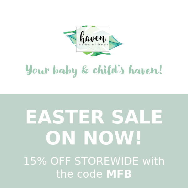 EASTER SALE!