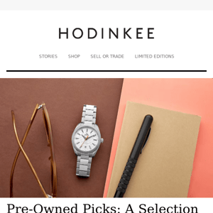 Pre-Owned Picks: A Selection of Everyday Watches For Your Everyday Needs