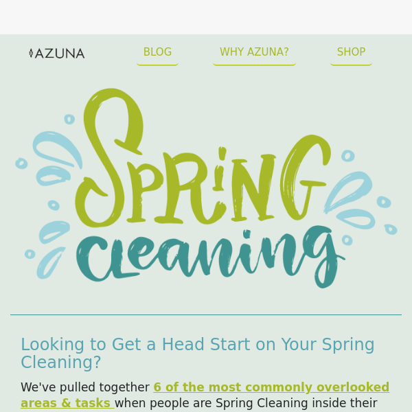 Spring Cleaning: 6 Overlooked Areas & Tasks You Don't Want to Miss