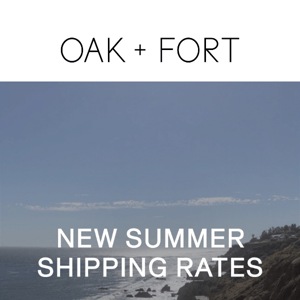 New Summer Shipping – Flat Rate Now $4.95