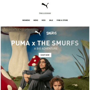 The Brand NEW Puma x The Smurfs