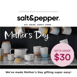 Spoil Mum with Gifts Under $30 💝🌷