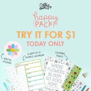 Try it for $1! Today Only! ✨