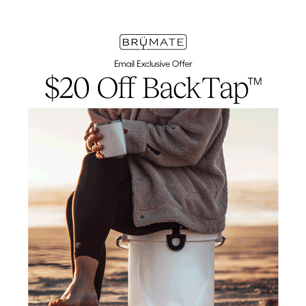 Cool on the Go 🥶 $20 Off BackTap™