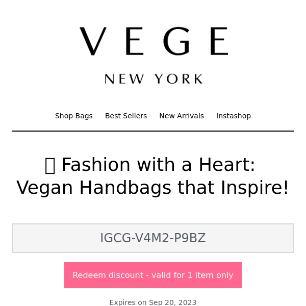 💚 Fashion with a Heart: Vegan Handbags that Inspire!