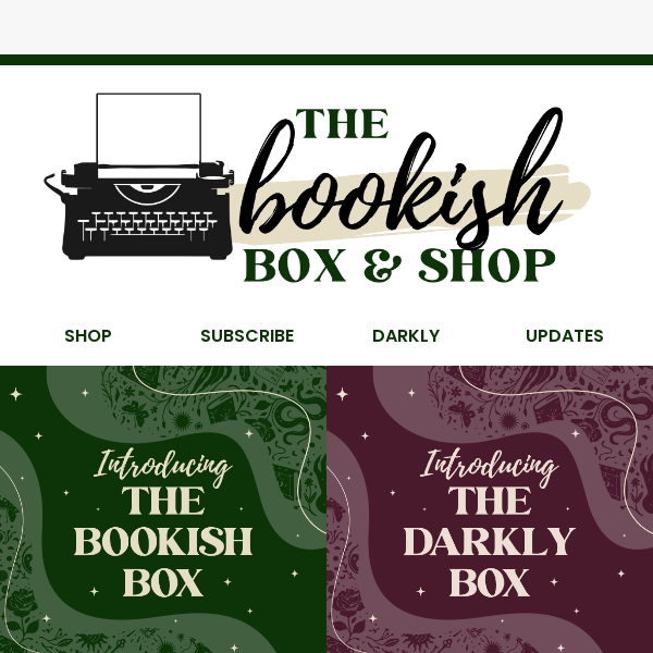 The Bookish Box Brand Refresh Announcement 📣