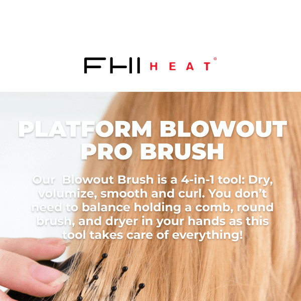 $40 Off Our Platform Blowout Brush! ✨