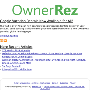 The OwnerRez Blog - Google Vacation Rentals Now Available for All!