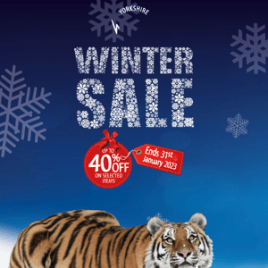 The YWP Winter Sale is ending soon! 🐾